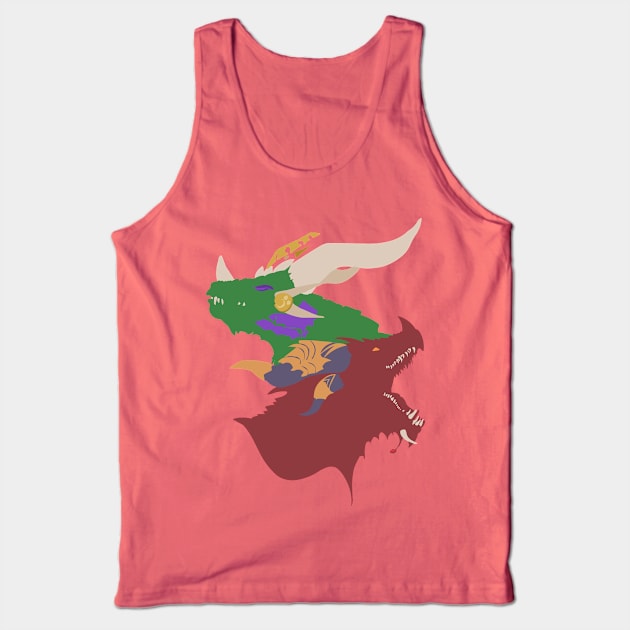 Dragon Sisters Tank Top by Rackham